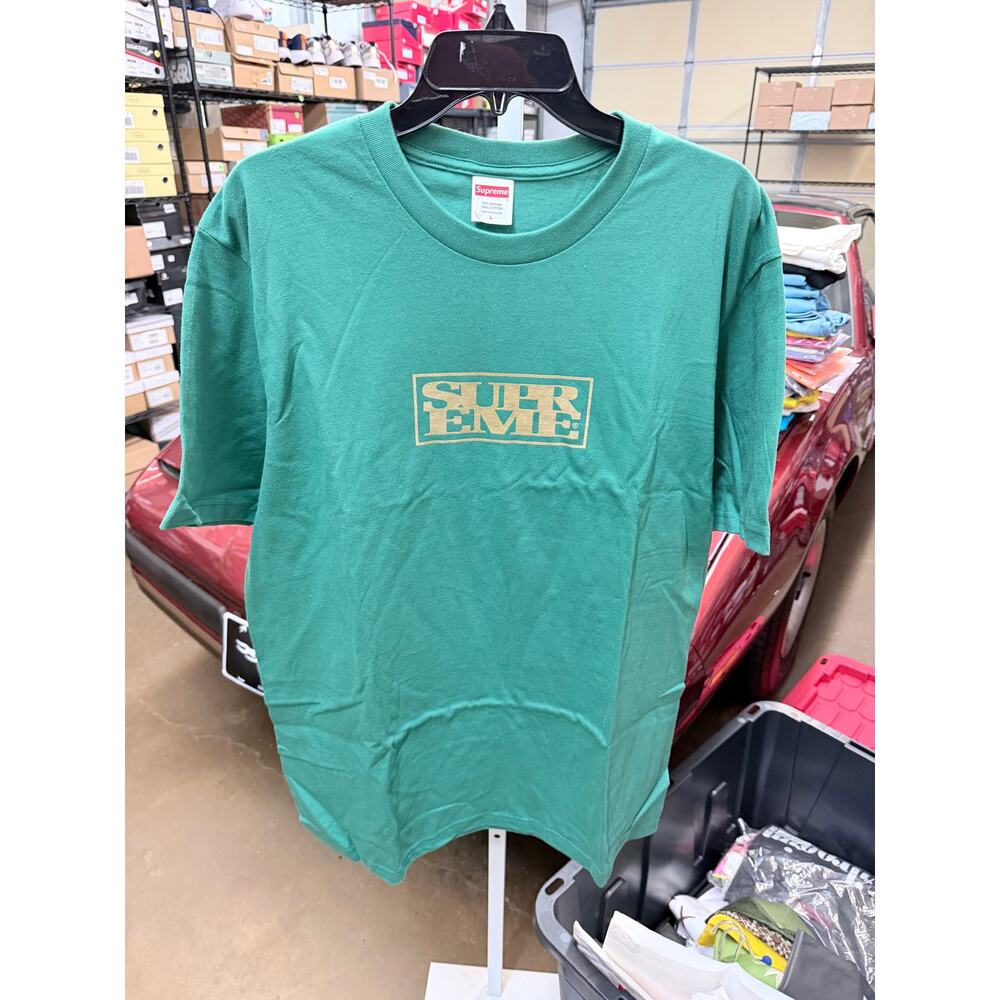Supreme Connect Tee T Shirt Green Size Large New!